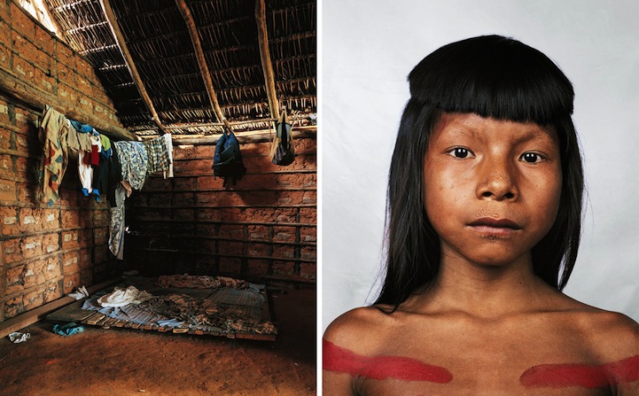 Ahkohxet, 8 ans, Amazonie, Brésil