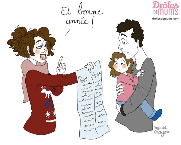 Ma liste de bonnes résolutions (pour les autres !) - Drôles de mums