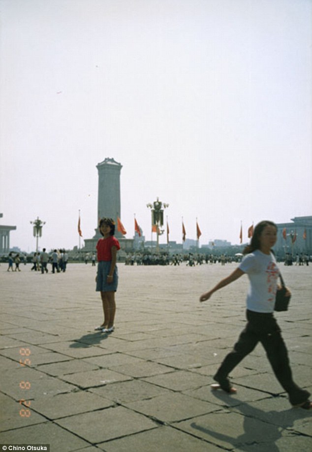 1985 et 2005, Tiananmen Square, Beijing
