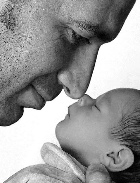 L Amour Des Papas Pour Leurs Bebes En Photos Droles De Mums