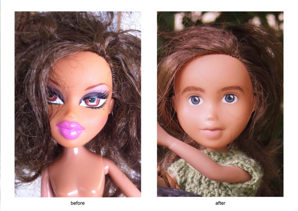 Poupée Bratz avant apres 2