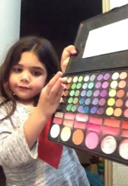 VID: YouTube Beauty Adviser Aged Five Causes Controversy